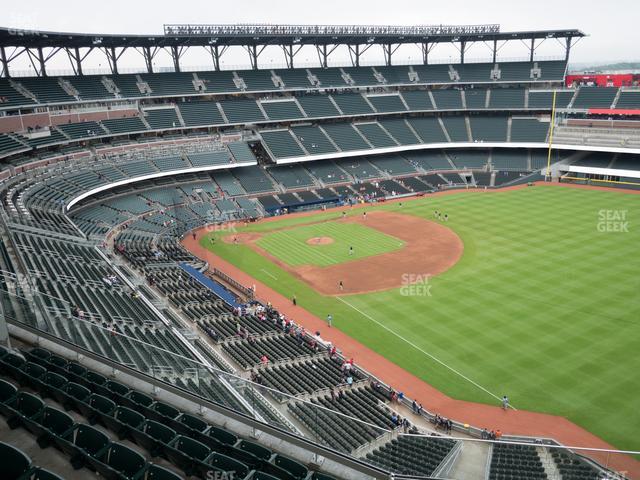 Truist Park - Section 412 Seat View