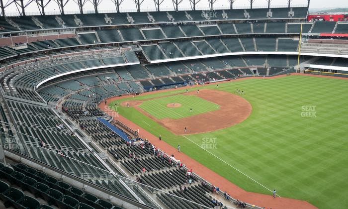 Truist Park - Section 412 Seat View