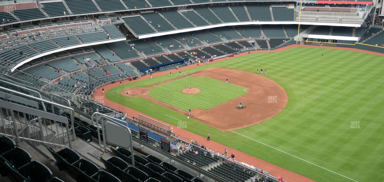 Truist Park - Section 414 Seat View