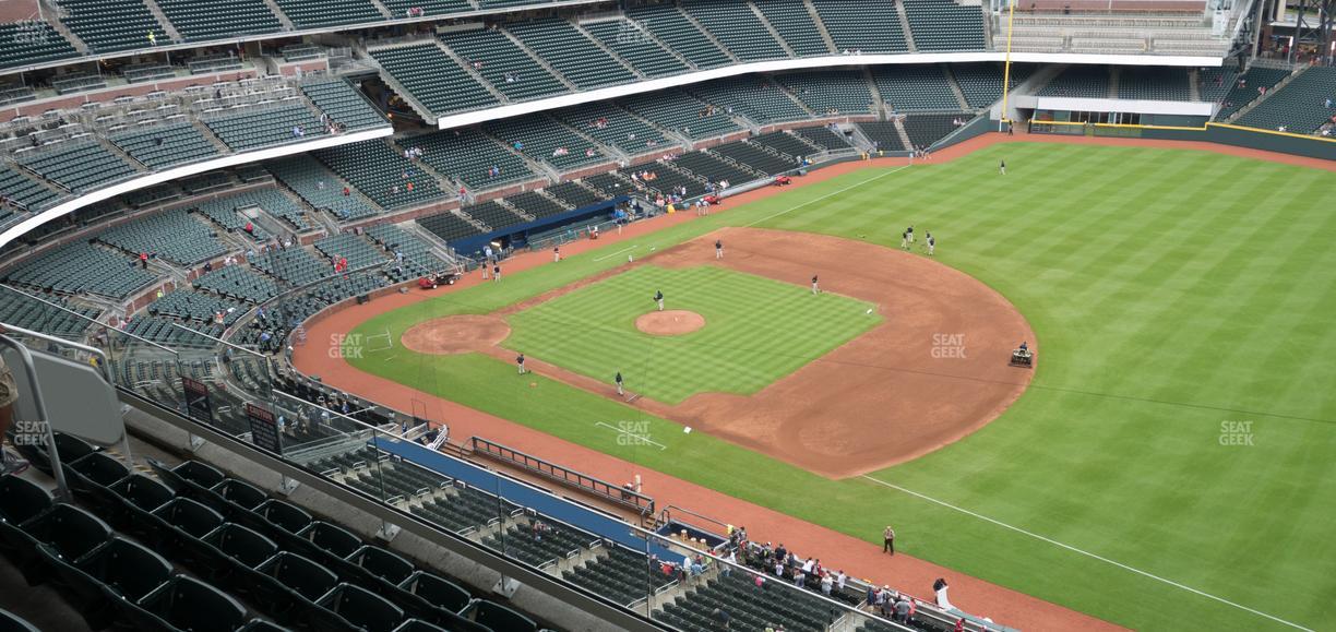 Truist Park - Section 415 Seat View