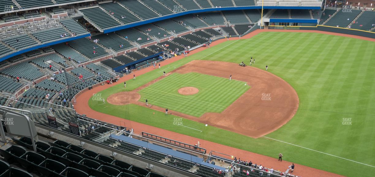 Truist Park - Section 416 Seat View