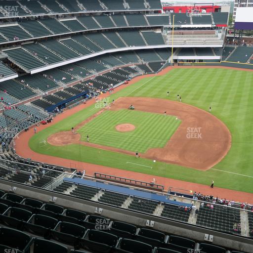 Truist Park - Section 417 Seat View