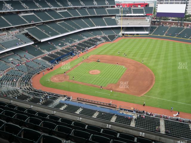 Truist Park - Section 417 Seat View