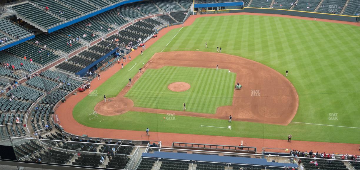 Truist Park - Section 418 Seat View