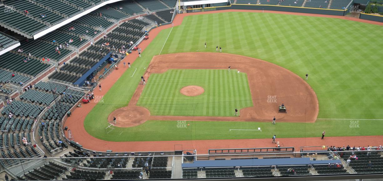 Truist Park - Section 420 Seat View