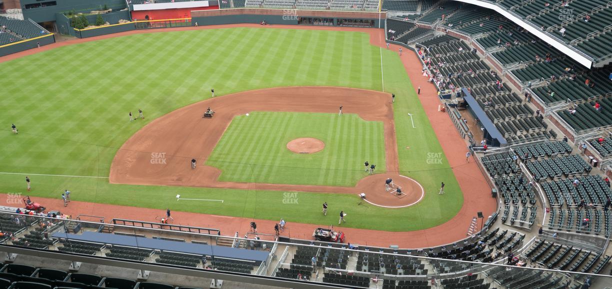 Truist Park - Section 430 Seat View