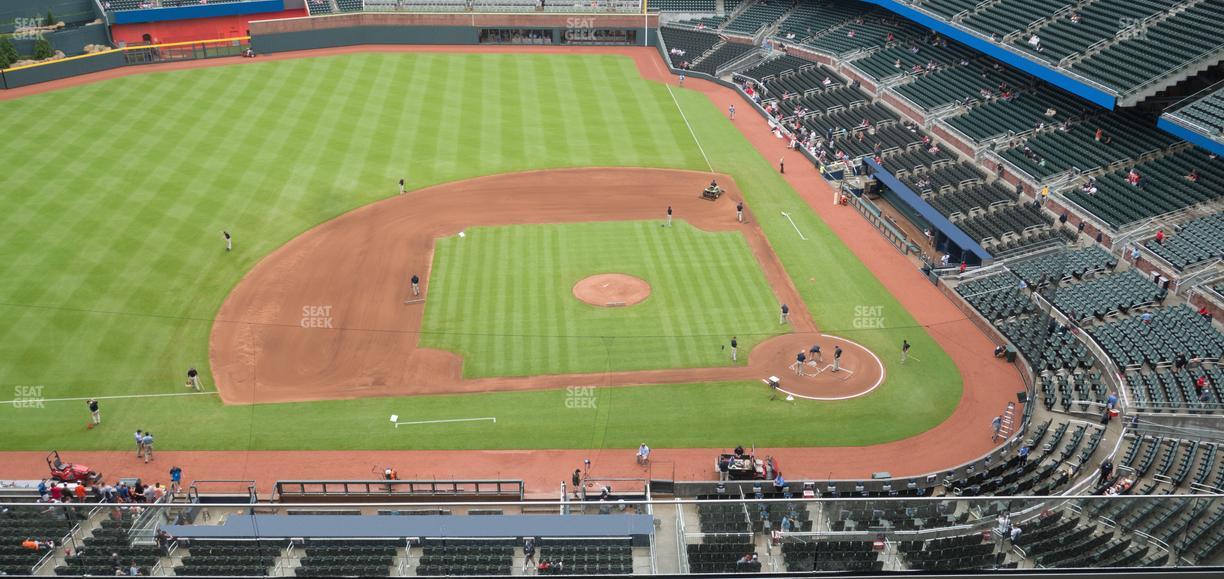 Truist Park - Section 431 Seat View