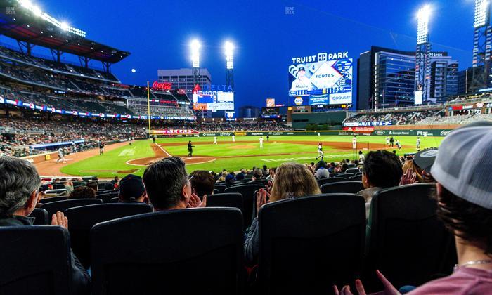 Truist Park - Section Delta Chairman Club 24 Seat View