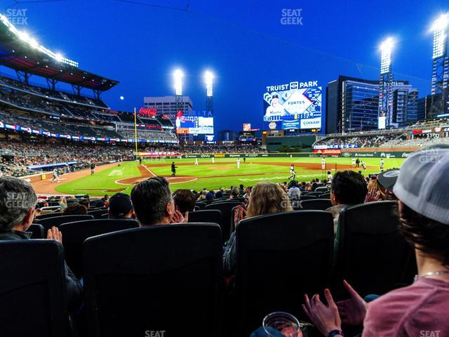 Truist Park - Section Delta Chairman Club 25 Seat View