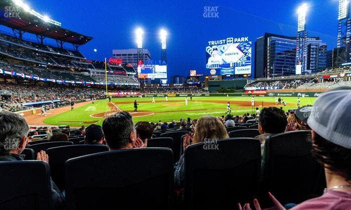 Truist Park - Section Delta Executive Club 123 Seat View