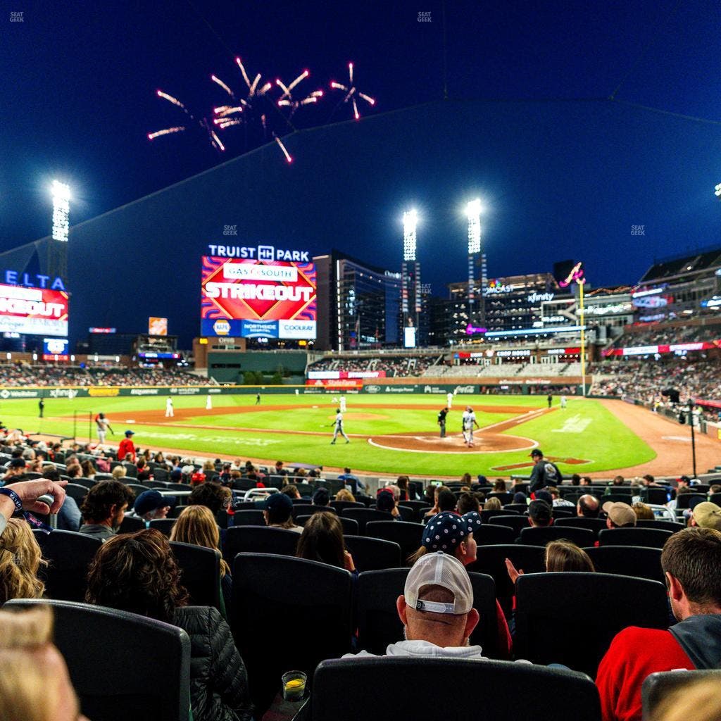 Truist Park - Section Delta Executive Club 126 Seat View | SeatGeek