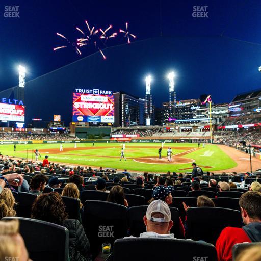 Truist Park - Section Delta Executive Club 130 Seat View