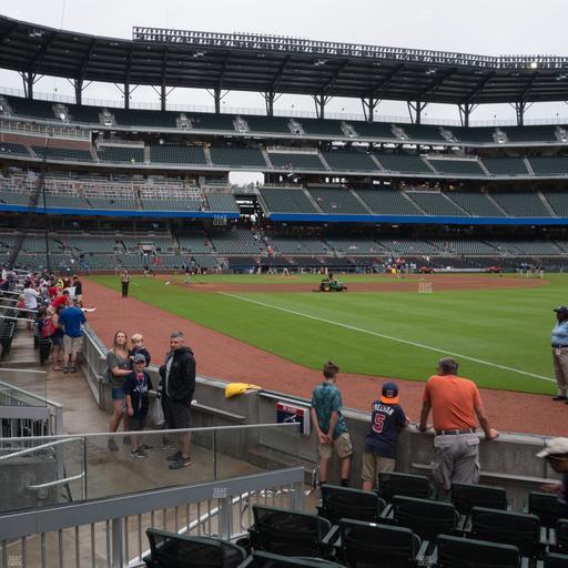 Truist Park - Section Dugout Corner 11 Seat View