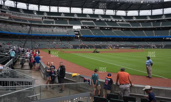 Truist Park - Section Dugout Corner 11 Seat View