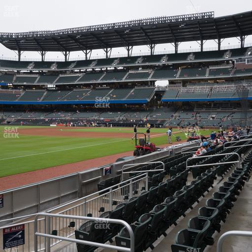 Truist Park - Section Dugout Corner 40 Seat View