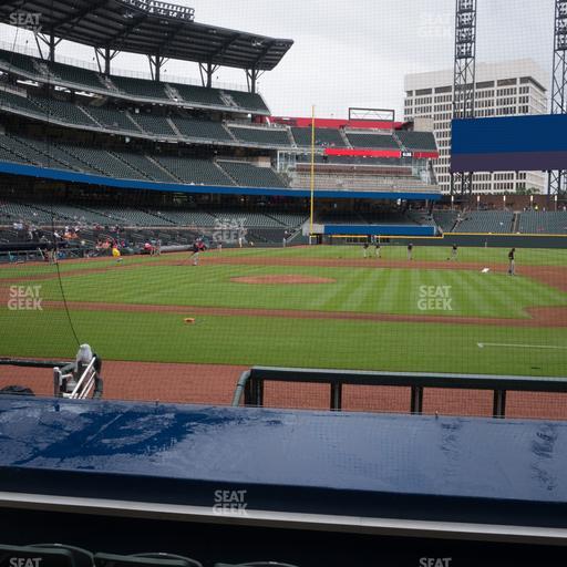 Truist Park - Section Dugout Infield 20 Seat View