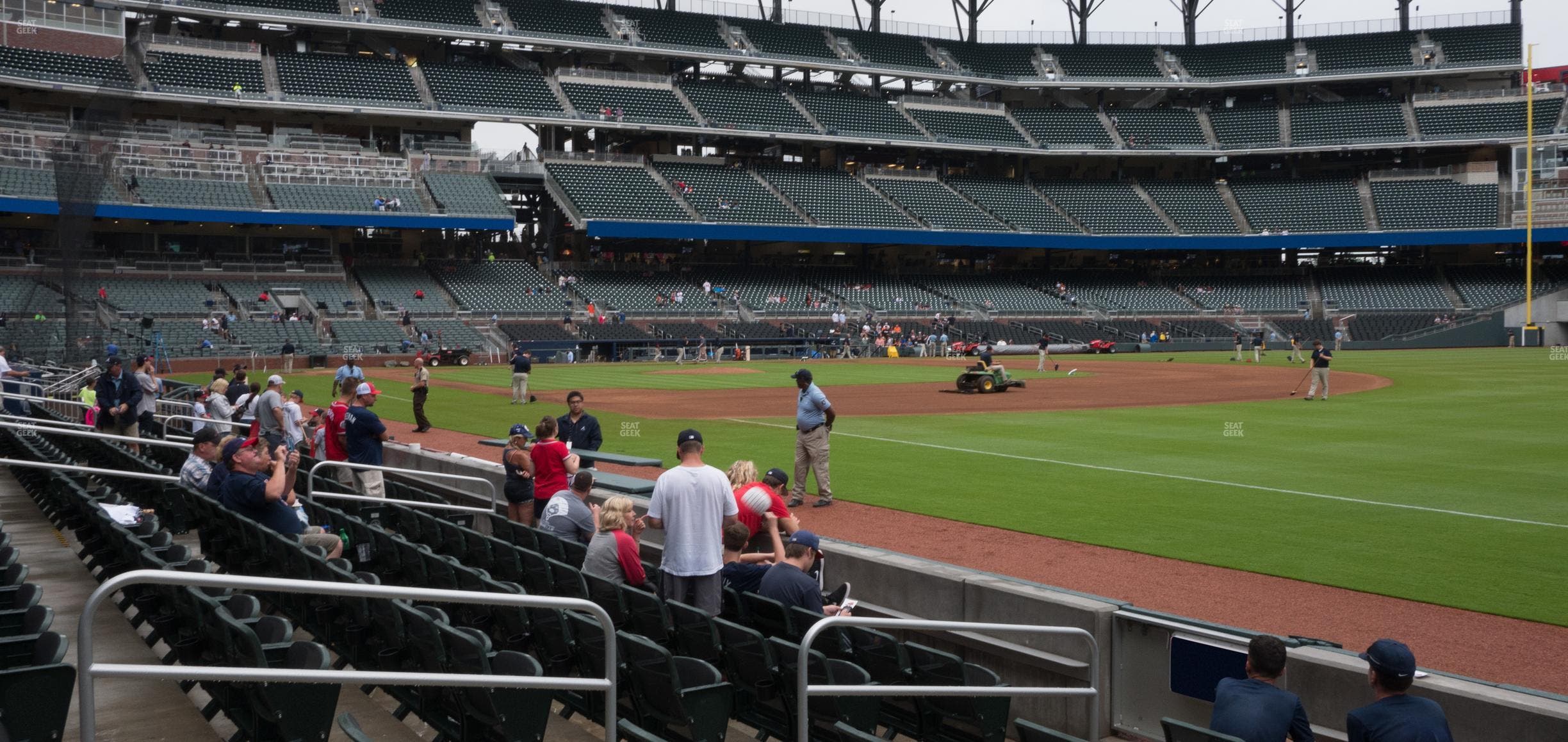Truist Park - Section Dugout Reserved 13 Seat View