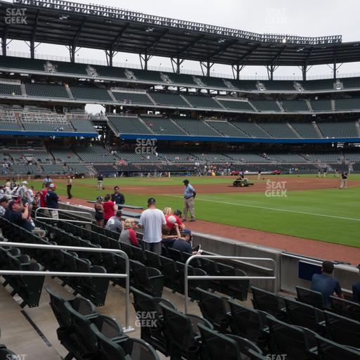 Truist Park - Section Dugout Reserved 13 Seat View