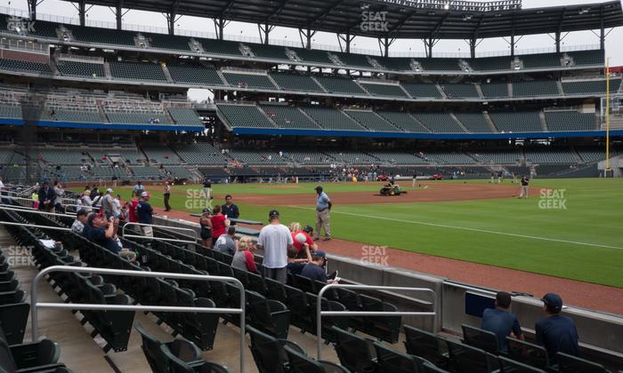 Truist Park - Section Dugout Reserved 13 Seat View