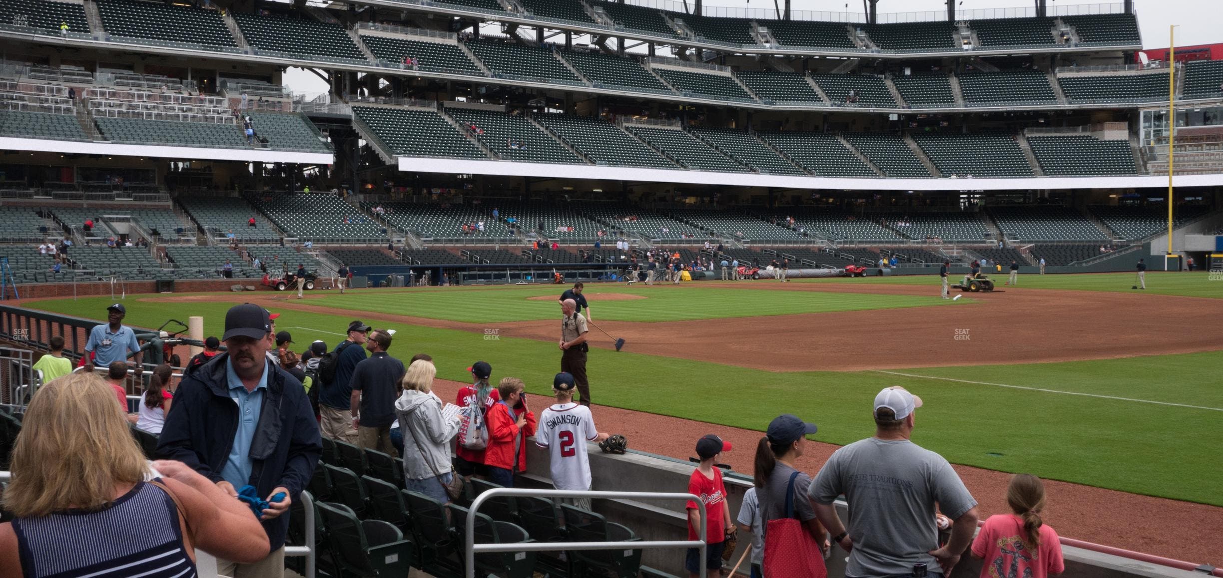 Truist Park - Section Dugout Reserved 15 Seat View
