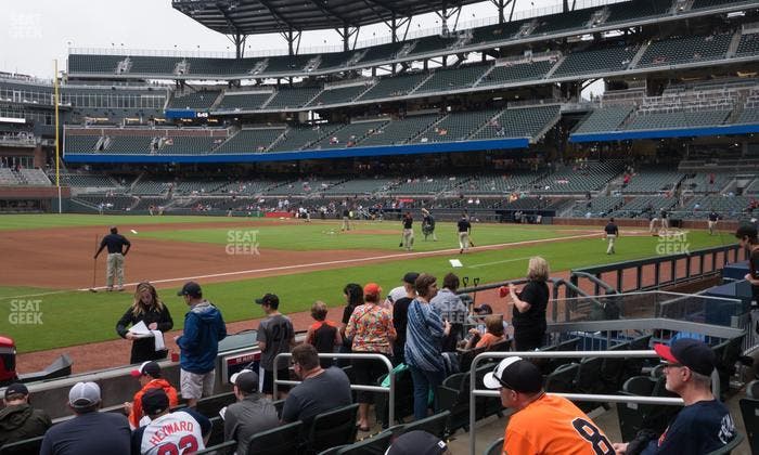 Truist Park - Section Dugout Reserved 36 Seat View