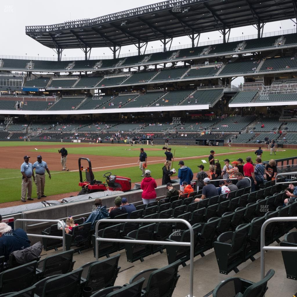 Truist Park - Section Dugout Reserved 37 Seat View