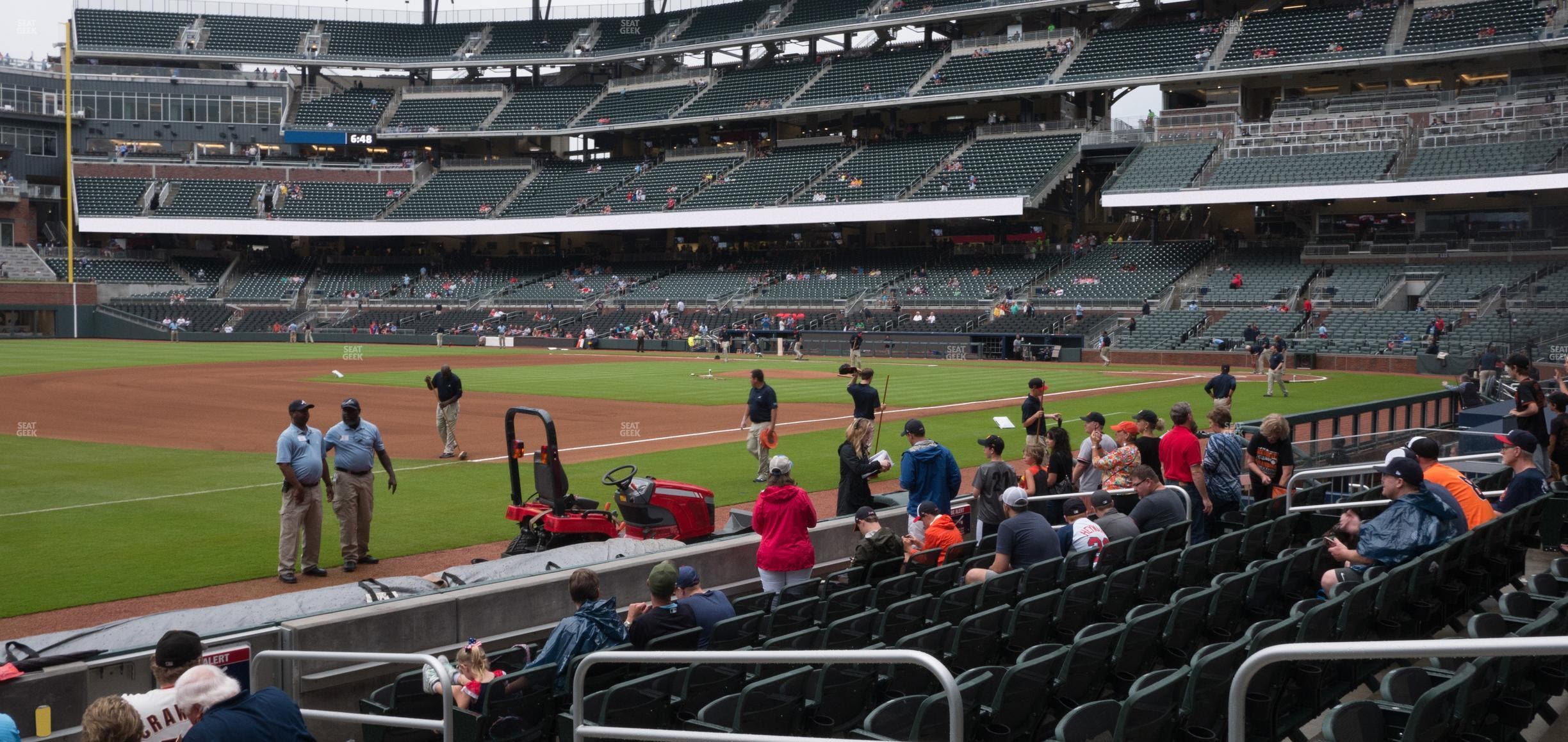 Truist Park - Section Dugout Reserved 37 Seat View