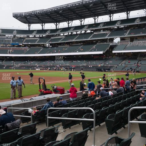 Truist Park - Section Dugout Reserved 37 Seat View