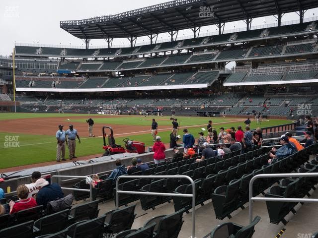 Truist Park - Section Dugout Reserved 37 Seat View