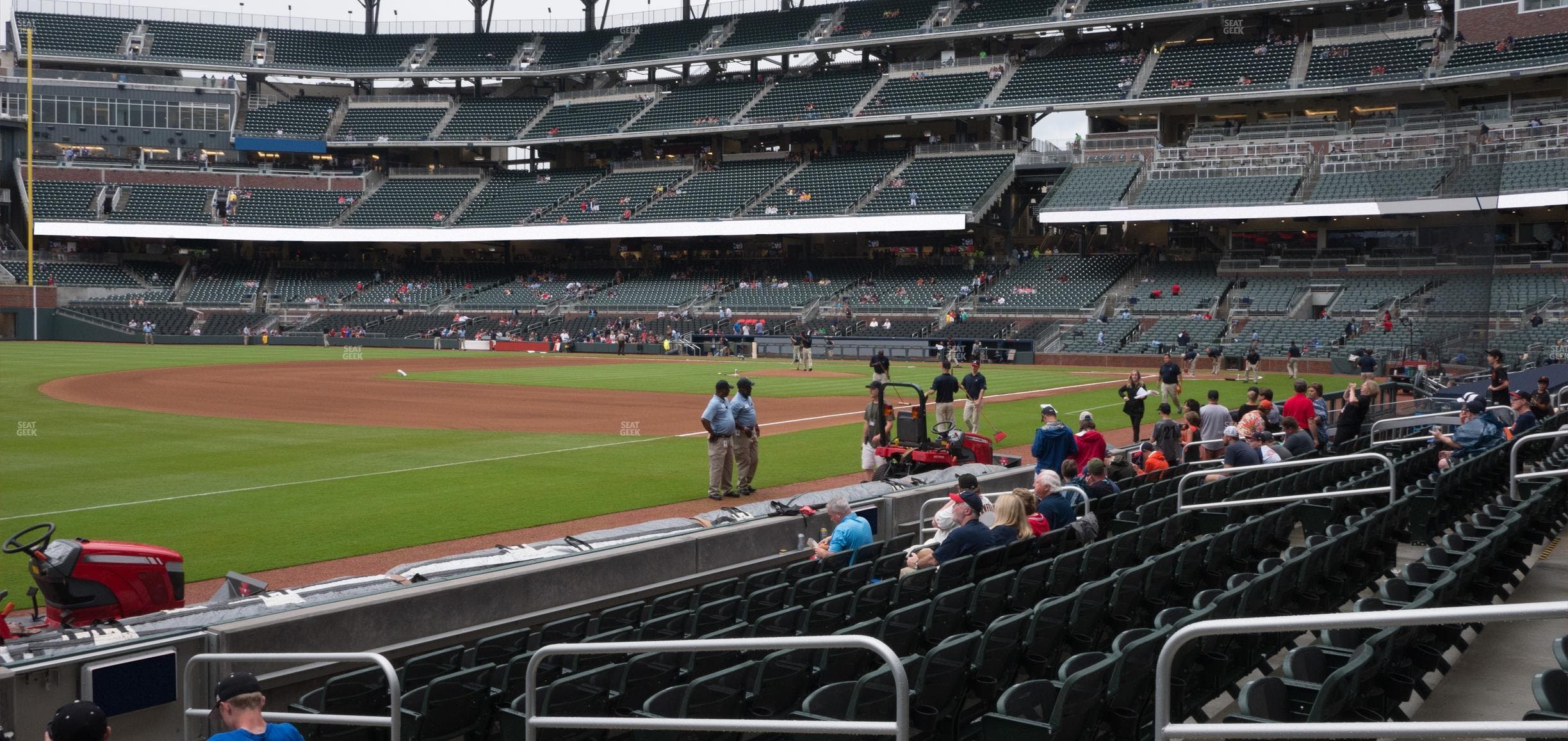 Truist Park - Section Dugout Reserved 38 Seat View