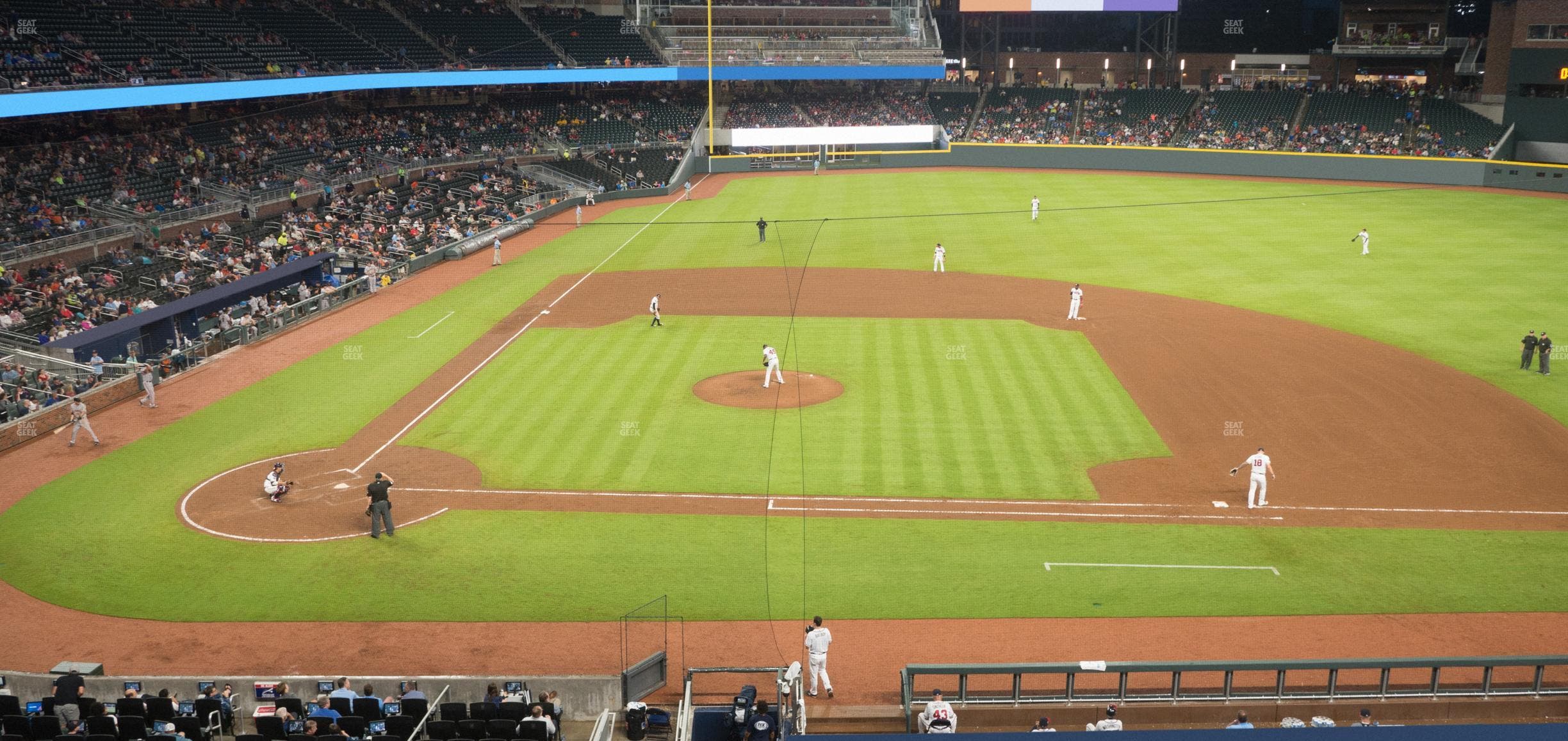 Truist Park - Section Xfinity Club 220 Seat View