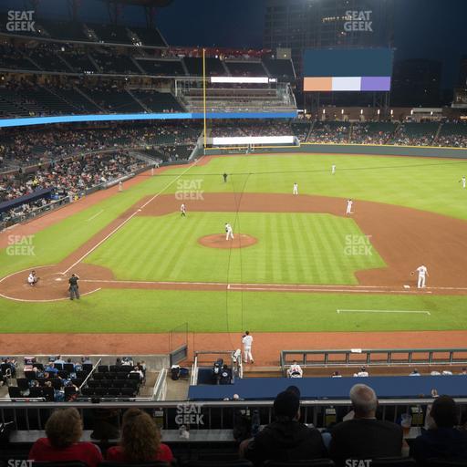 Truist Park - Section Xfinity Club 220 Seat View