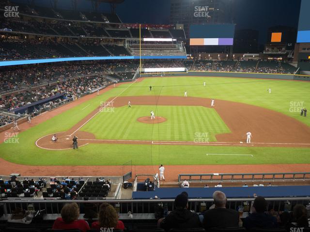 Truist Park - Section Xfinity Club 220 Seat View