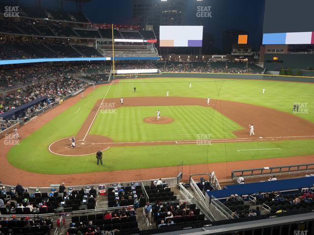 Truist Park - Section Xfinity Club 222 Seat View