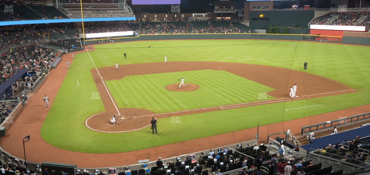 Truist Park - Section Xfinity Club 223 Seat View