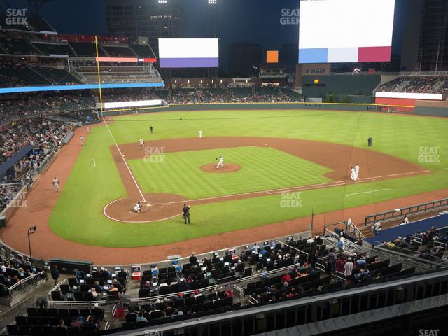 Truist Park - Section Xfinity Club 223 Seat View