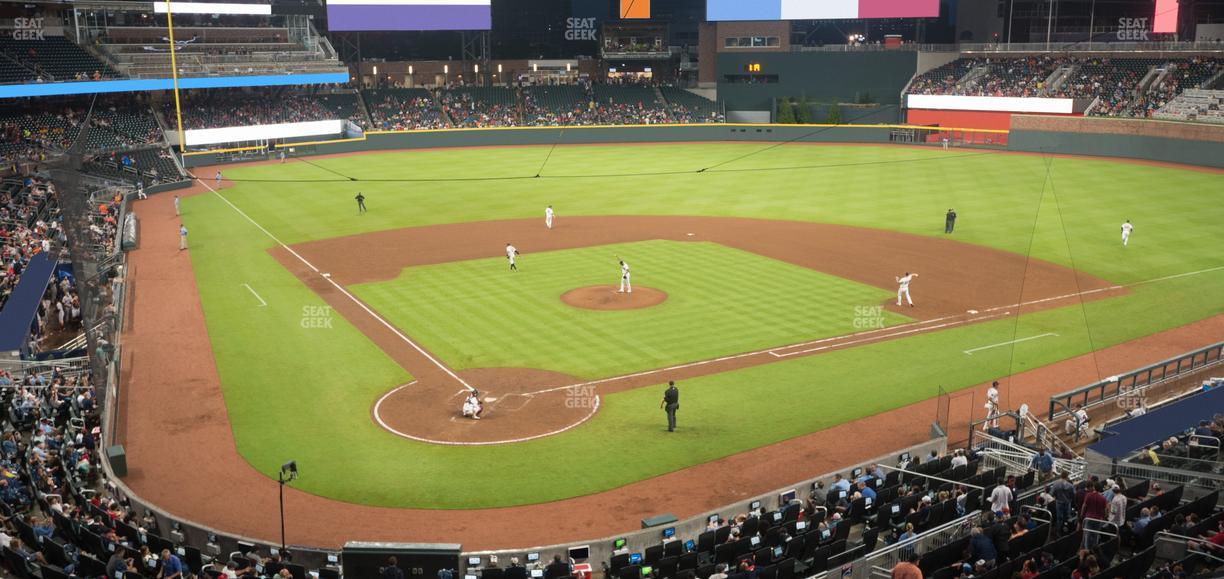 Truist Park - Section Xfinity Club 224 Seat View