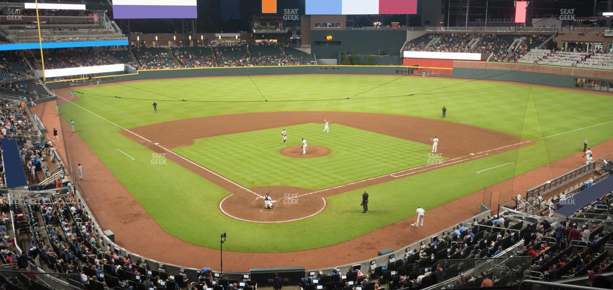 Truist Park - Section Xfinity Club 225 Seat View