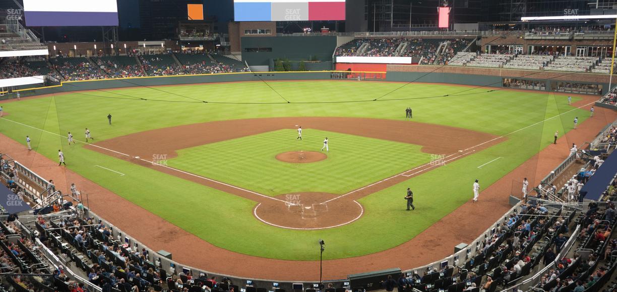 Truist Park - Section Xfinity Club 226 Seat View