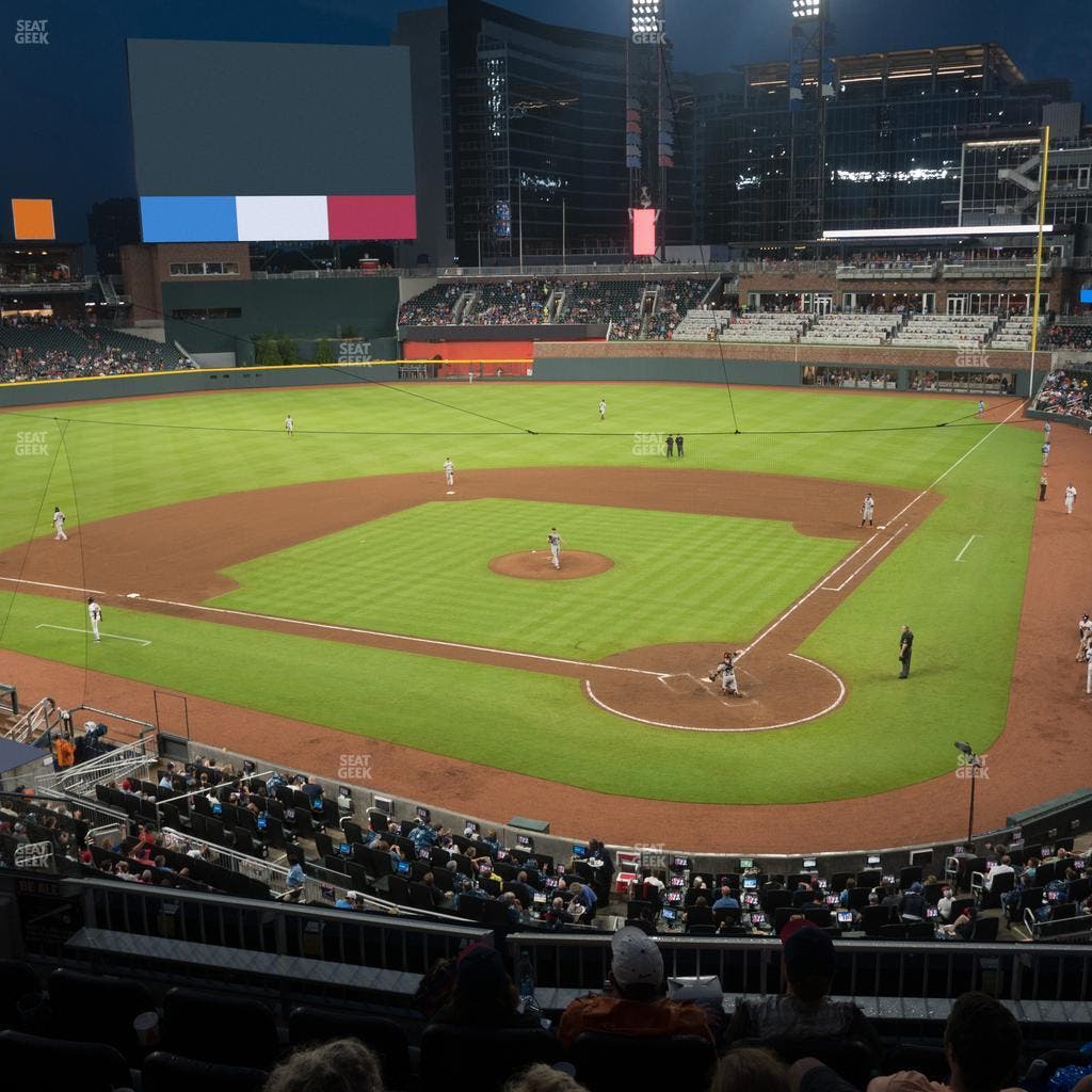 Truist Park - Section Xfinity Club 228 Seat View