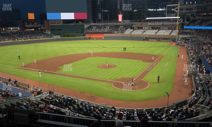 Truist Park - Section Xfinity Club 228 Seat View