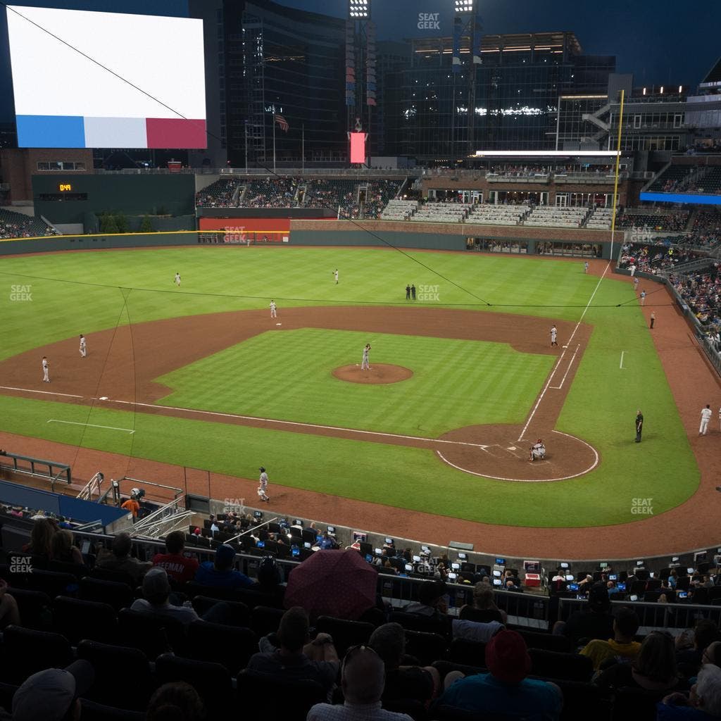 Truist Park - Section Xfinity Club 229 Seat View