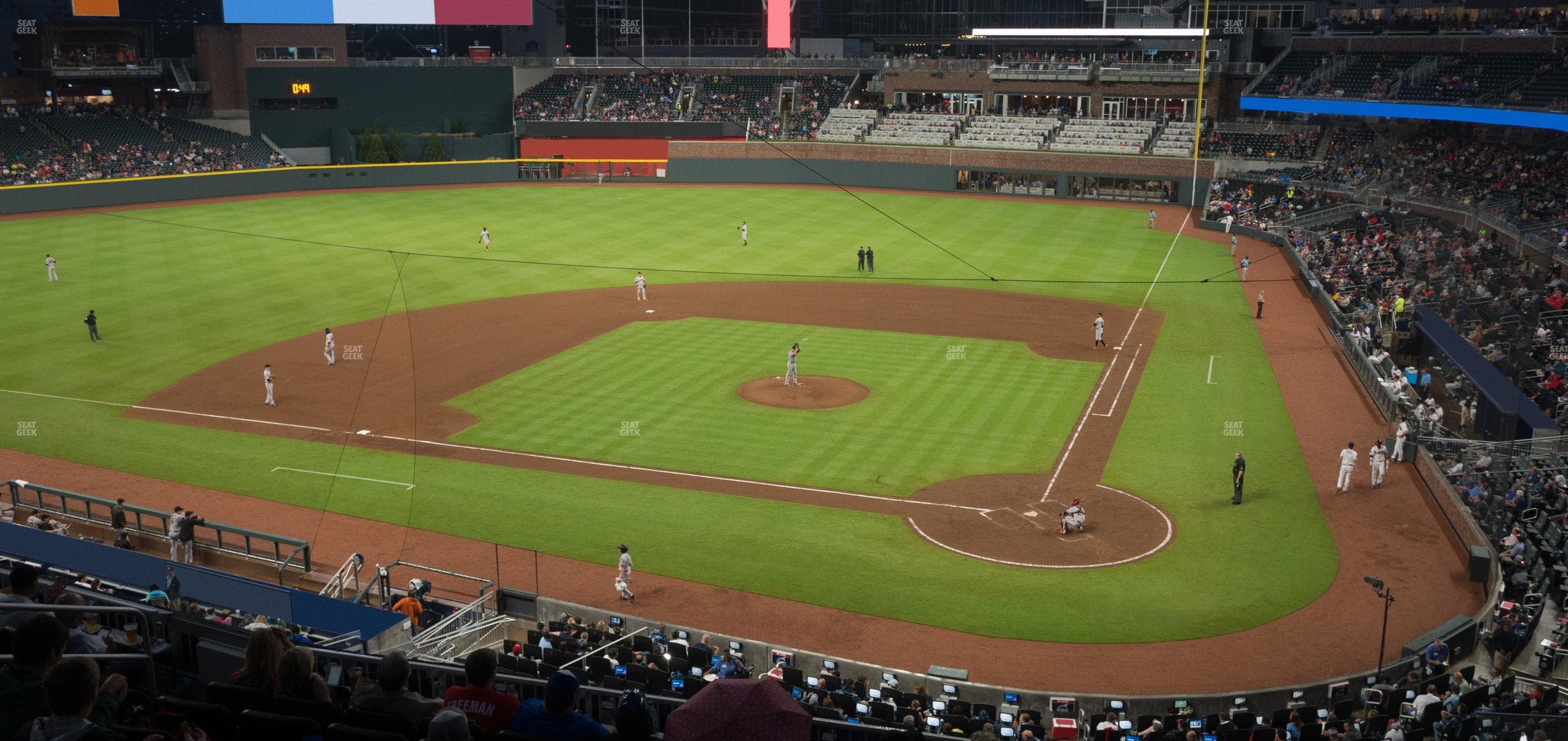Truist Park - Section Xfinity Club 229 Seat View