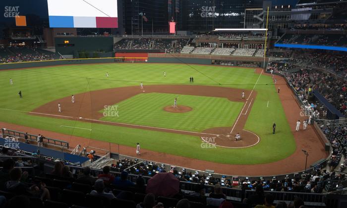 Truist Park - Section Xfinity Club 229 Seat View