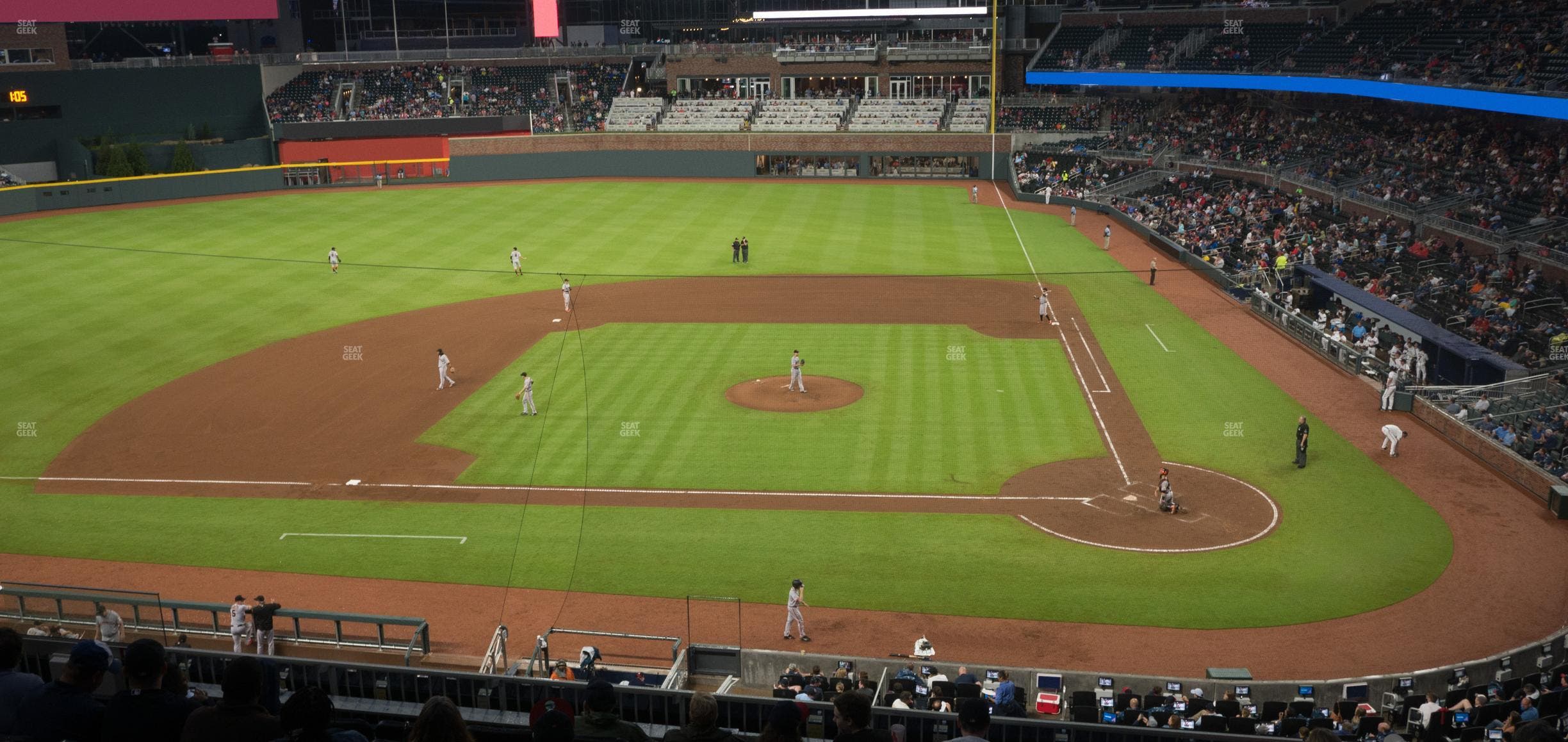 Truist Park - Section Xfinity Club 230 Seat View