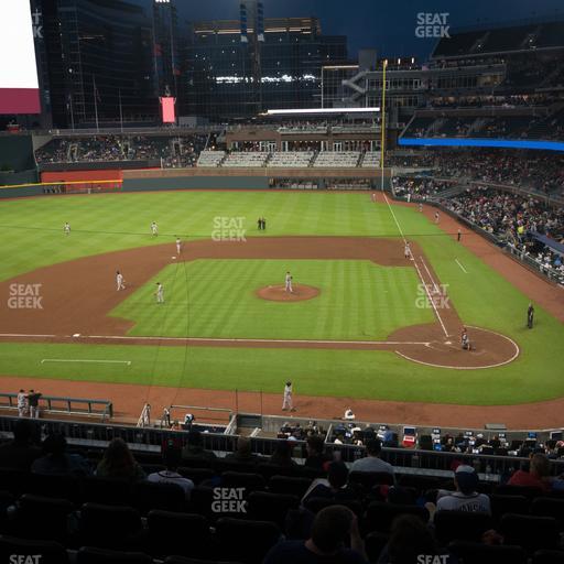 Truist Park - Section Xfinity Club 230 Seat View