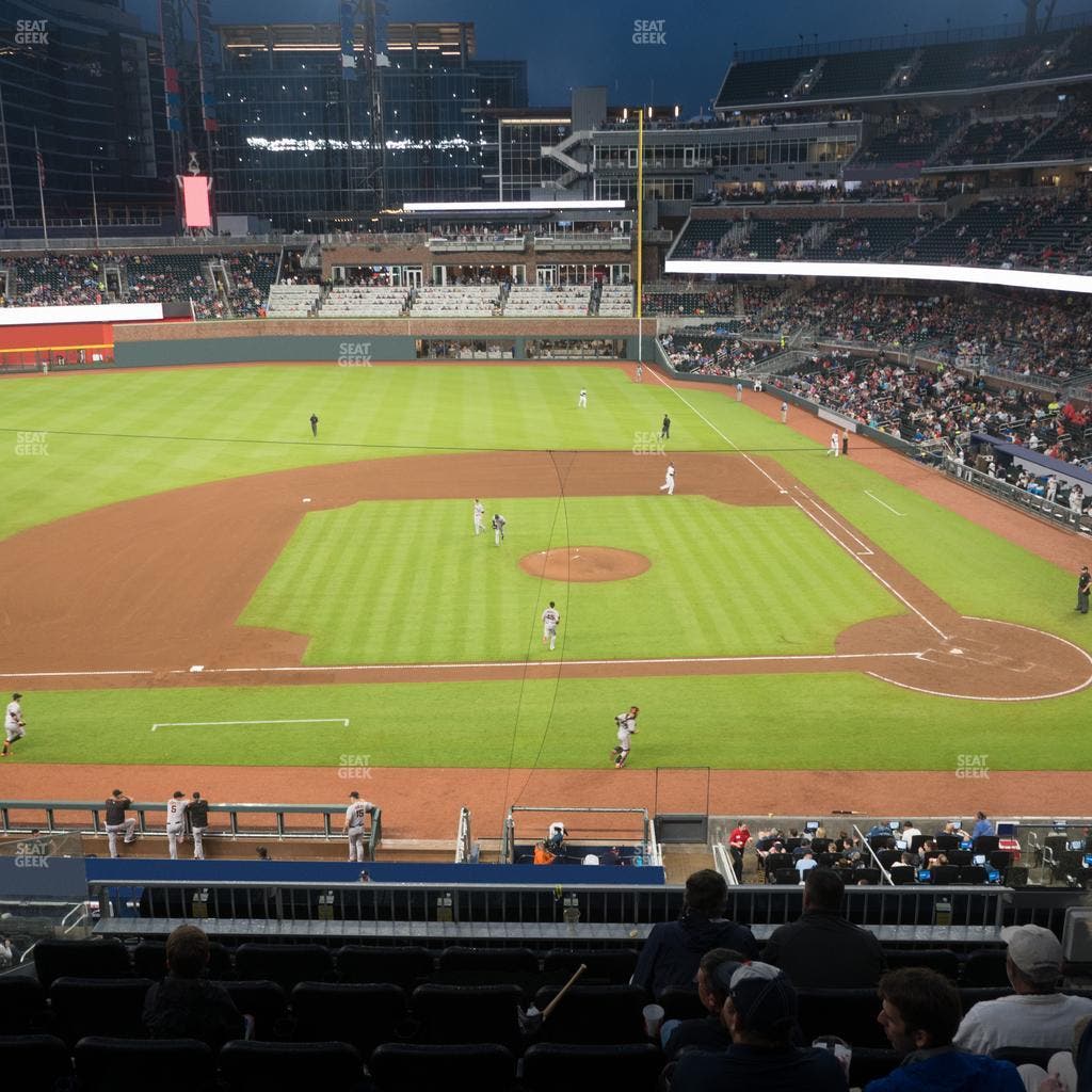 Truist Park - Section Xfinity Club 231 Seat View