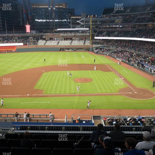 Truist Park - Section Xfinity Club 231 Seat View