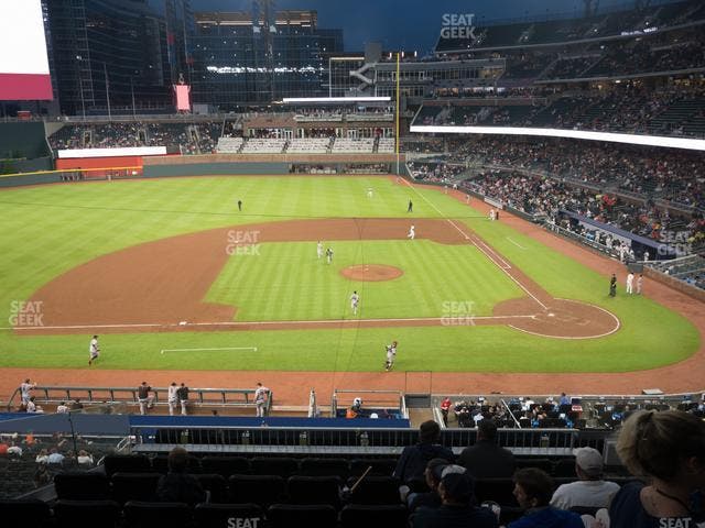 Truist Park - Section Xfinity Club 231 Seat View