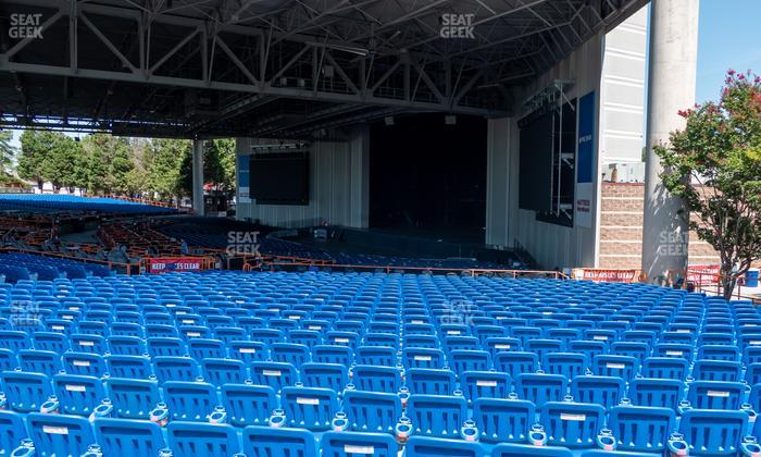 Truliant Amphitheater - Section Ga Deck 4 Seat View